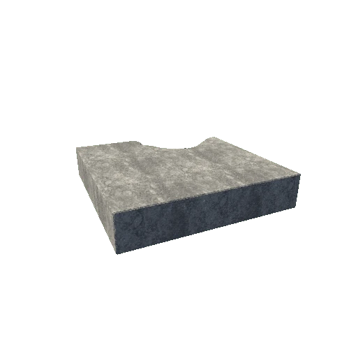 Concrete Block Broken 3 Type 4 Moveable